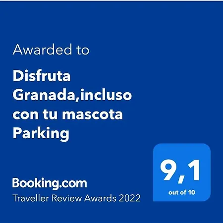Disfruta Granada,incluso Con Tu Mascota Parking Apartamento